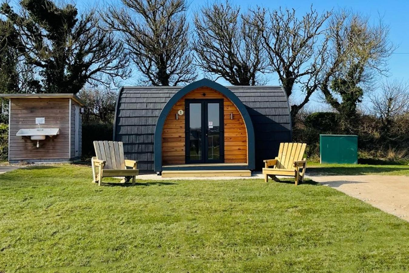 Camping Pods Trevella Holiday Park Crantock Dış mekan fotoğraf